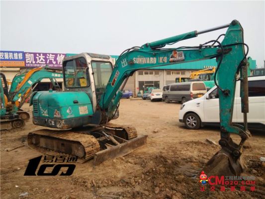 北京5.6万元出售8成新山河智能二手SWE50E挖掘机