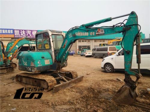 北京5.6万元出售8成新山河智能二手SWE50E挖掘机