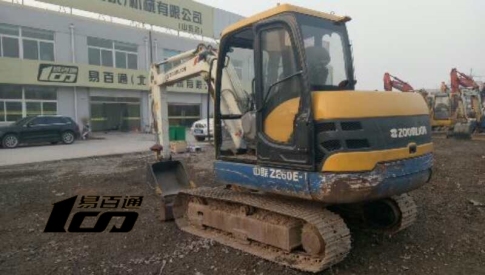 山东13.9万元出售8成新中联重科二手ZE60E-Ⅰ挖掘机